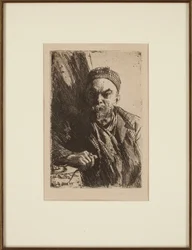Portret van de dichter Paul Verlaine 1844-1896, 1895