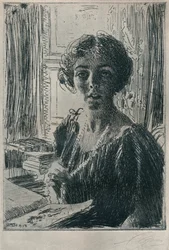 De Kroonprinses Margaretha van Zweden, 1914