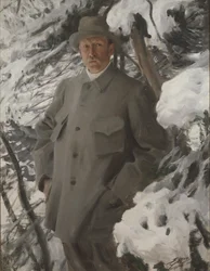 De schilder Bruno Liljefors