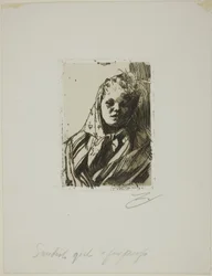 Dalecarliaanse boerin
