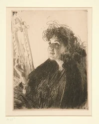 Meisje met een sigaret I