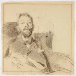 Portret van Charles Deering
