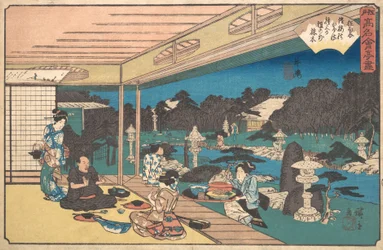 Ushijima Musashi-ya, ca. 1840