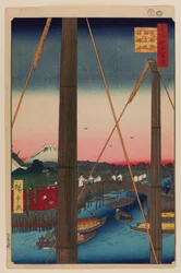 Inari-brug en Minato schrijn, Teppozu