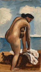 Naakt aan zee