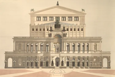 Staatsopera, Dresden, Duitsland
