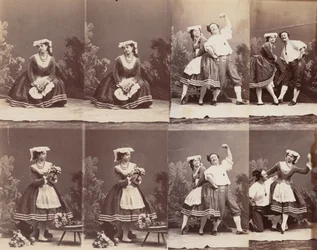 Eugénie Schlosser en Coralli, 1863