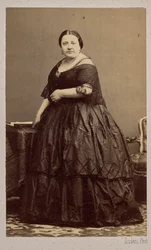 Portret van de operazangeres Marietta Alboni 1826-1894, 1862