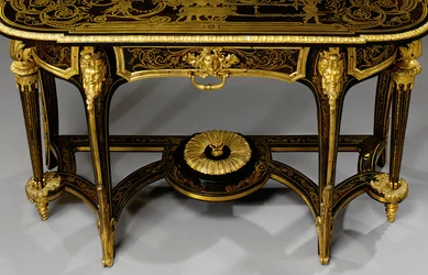 Een van een bijpassend paar Louis XIV pier tafels, ca. 1710