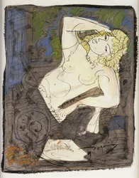 Liggend naakt; Femme Allongee