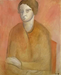 Zittende vrouw, ca. 1912 (olieverf op doek)