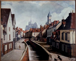 Uitzicht op Amiens