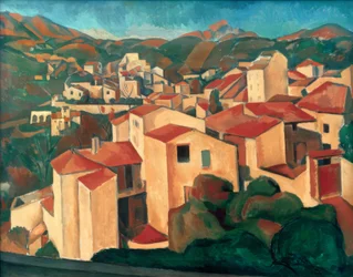 Vue de Cagnes (Uitzicht op Cagnes)
