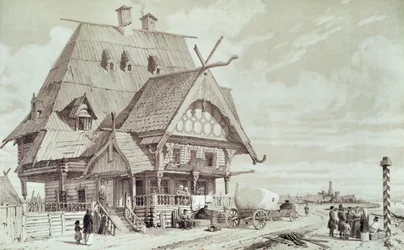 Hotels en pensions, illustratie uit 