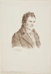 Portret van de graveur Baquoy