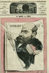 Arthur Ranc (1831-1908), Franse journalist en politicus. Omslag in 