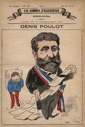 Cartoon van Denis Poulot 1832-1905 uit 
