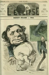 Ernest Picard (1821-1877), Franse politicus. Omslag in 