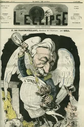 F. de Fontbouillant, directeur van Epargne. Omslag in 