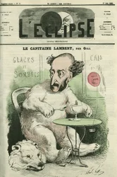Gustave Lambert, Franse ontdekkingsreiziger en wetenschapper. Omslag in 