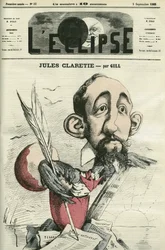 Jules Claretie (1840-1913), Franse romanschrijver, toneelschrijver en criticus