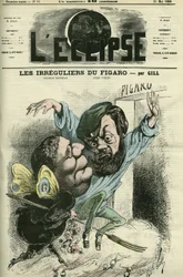 Les irreguliers du Figaro, in het dagboek van Charles Monselet (1825-1888) en Jules Valles (1832-1885)
