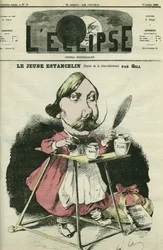 Louis-Charles-Alexandre Estancelin (1825-1906), Franse generaal en politicus. Omslag in 