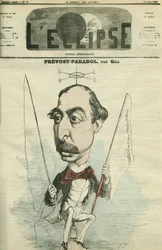 Lucien Anatole Prevost-Paradol (1829-1870), Franse literair criticus. Omslag in 