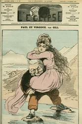 Portret van Adolphe Thiers, Franse historicus en politicus, afgebeeld in 