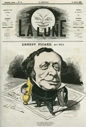 Portret van Ernest Picard