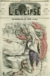 De bouillon van de dag, illustratie voor 