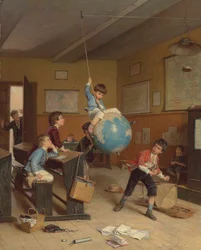 Rond de wereld, ca. jaren 1860