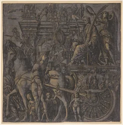 De triomf van Julius Caesar: Caesar Triumphant, 1593-99