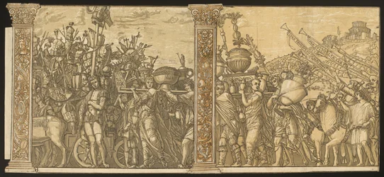 De Triomf van Julius Caesar [nr. 3 en 4 plus 2 kolommen], 1599