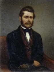 Portret van Luigi Scarani