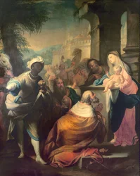 De aanbidding der wijzen (detail)