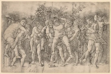 Bacchanaal met Silenus