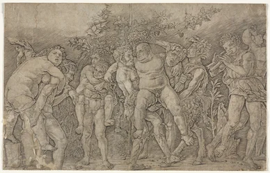 Bacchanaal met Silenus