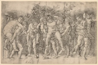 Bacchanaal met Silenus