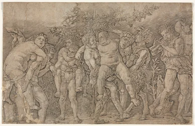 Bacchanaal met Silenus