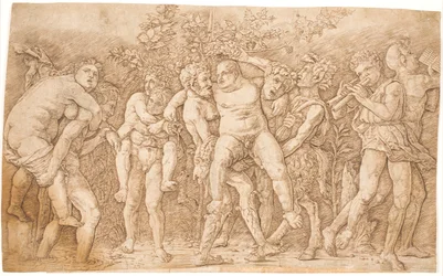 Bacchanaal met Silenus