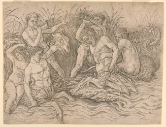 Slag van de Zeegoden, rechterhelft