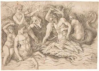 Strijd van de Zeegoden, rechterhelft