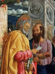 San-Zeno-altaar. (detail). 1457-1460