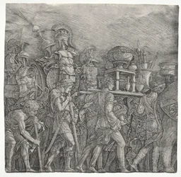 De Triomfen van Caesar: De Borstplaatdragers