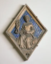 Venus, reliëftegel van de Campanile