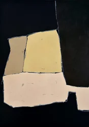 Abstracte kleurblokken