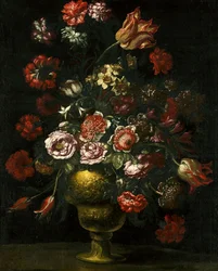 Vaas met bloemen