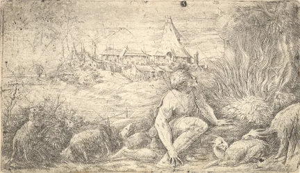 Mozes en de brandende struik, ca. 1544-47