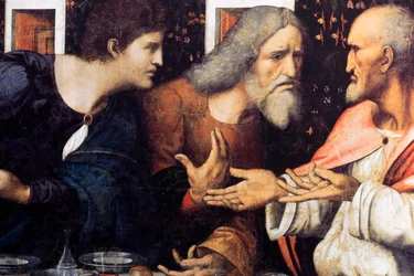 Abdij van Tongerlo. Laatste Avondmaal. 1506-1507. (detail)